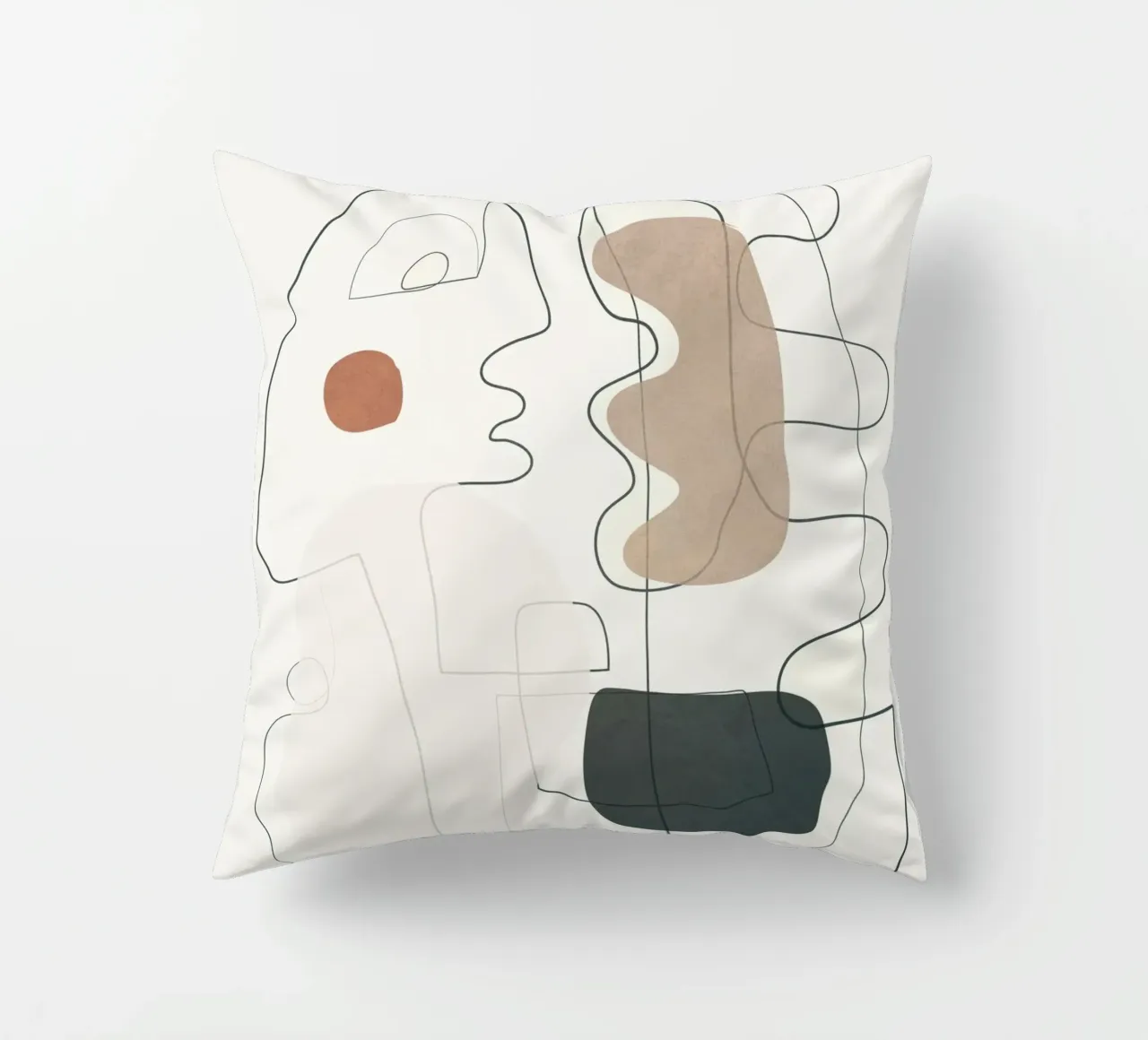 Movement Abstraction 3 kussen van Nadjaa