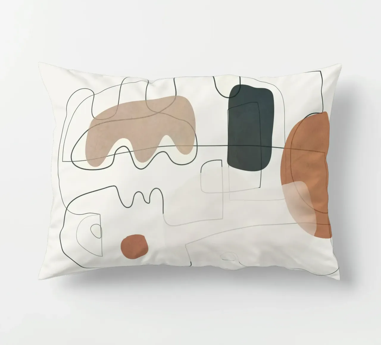 Movement Abstraction 3 kussen van Nadjaa