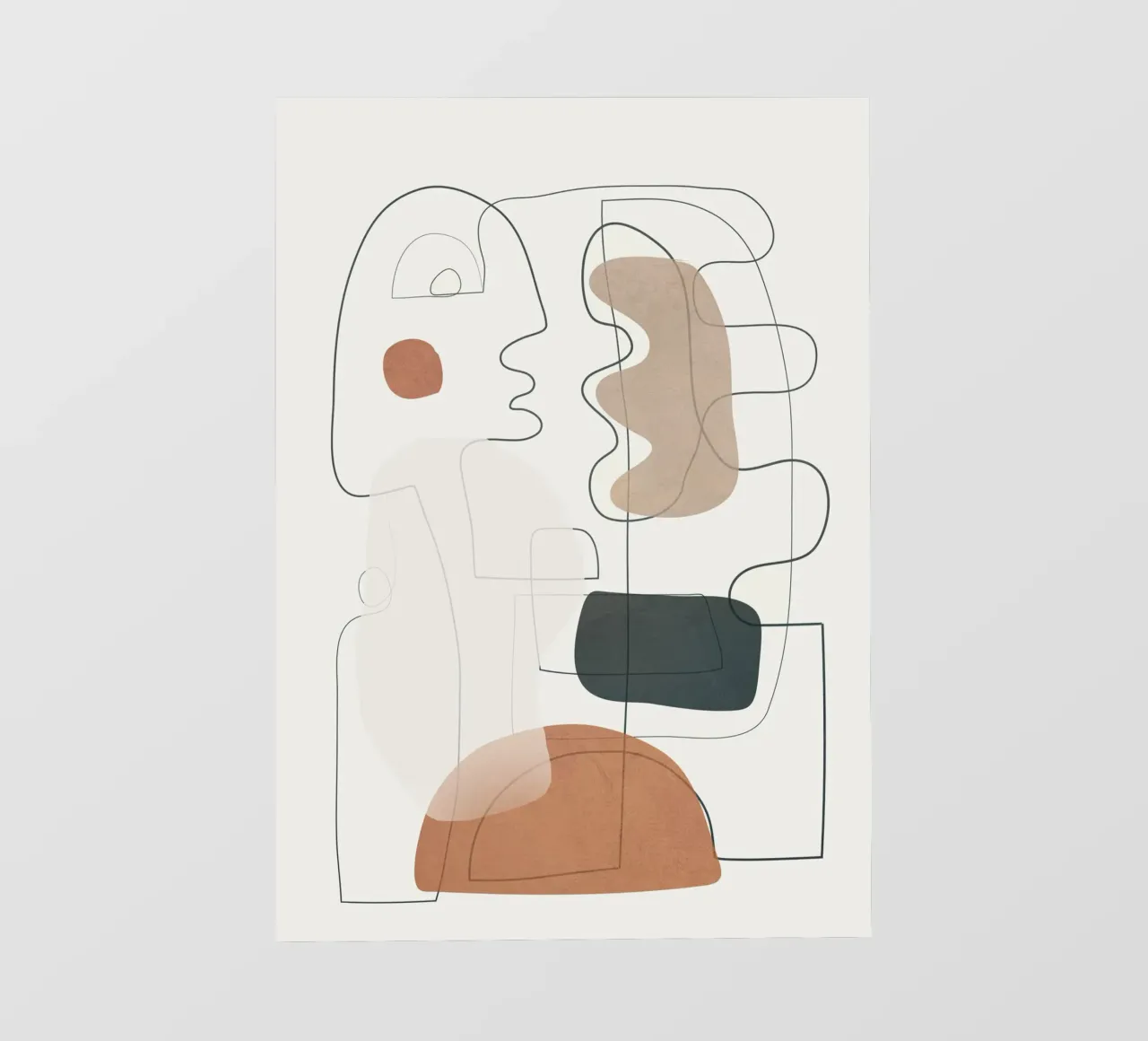 Movement Abstraction 3 bâche pvc de Nadjaa