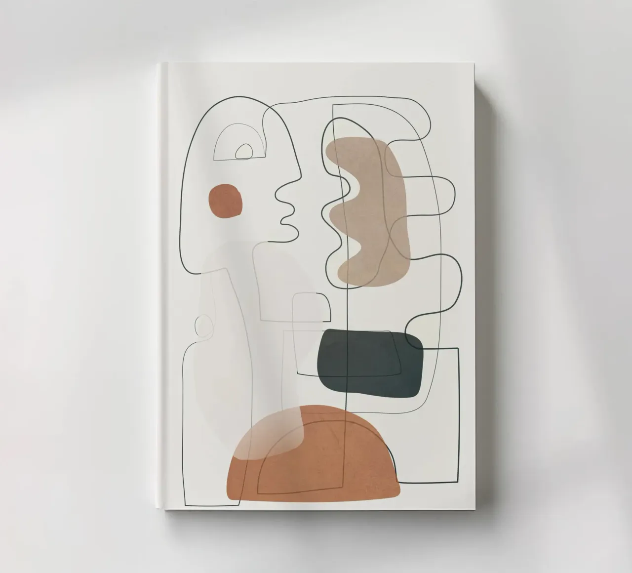 Movement Abstraction 3 notebook by Nadjaa