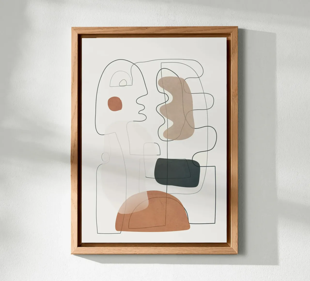 Movement Abstraction 3 alluminio dibond da Nadjaa