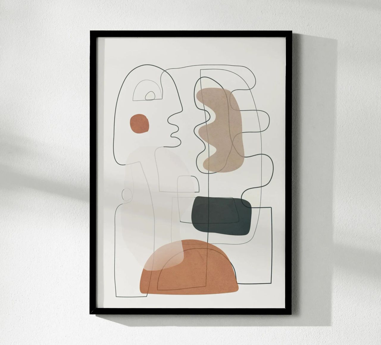 Movement Abstraction 3 poster de Nadjaa