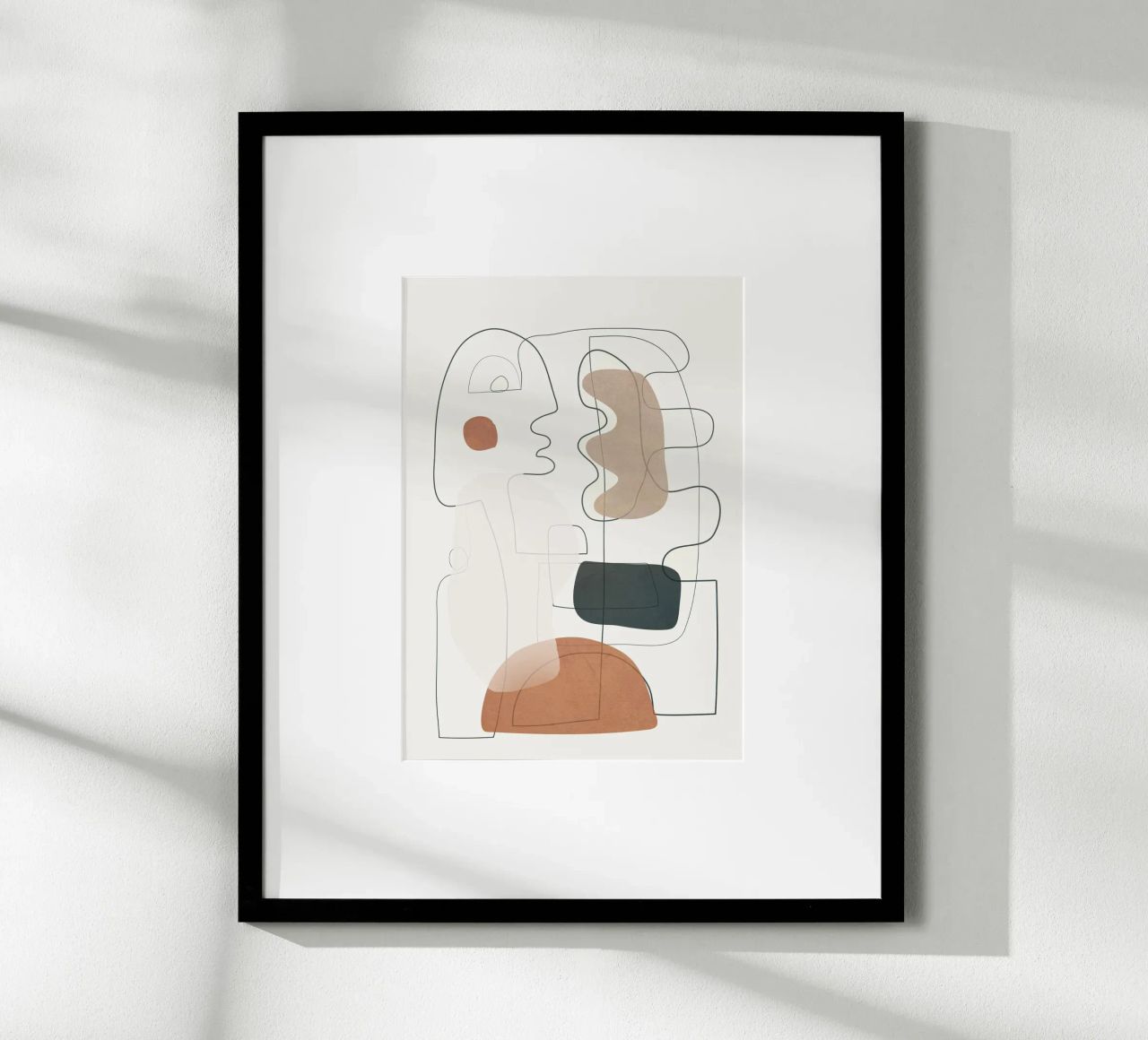 Movement Abstraction 3 poster de Nadjaa
