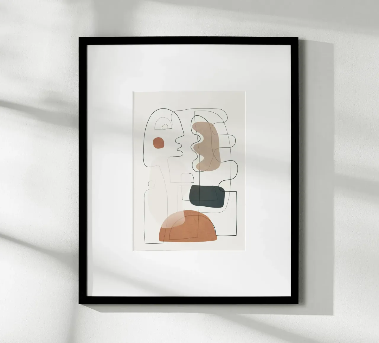 Movement Abstraction 3 carta hahnemühle da Nadjaa