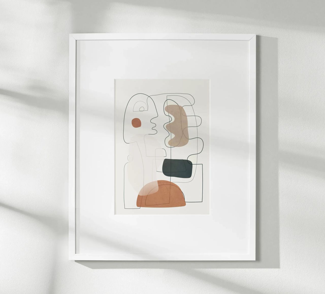 Movement Abstraction 3 poster de Nadjaa