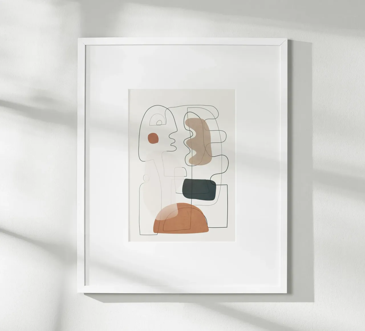 Movement Abstraction 3 Poster von Nadjaa