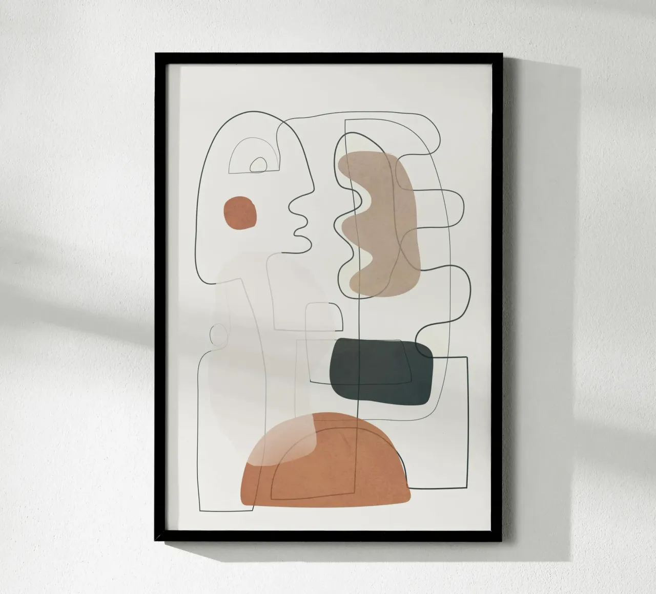 Movement Abstraction 3 Poster von Nadjaa