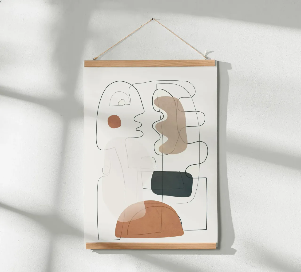 Movement Abstraction 3 carta hahnemühle da Nadjaa