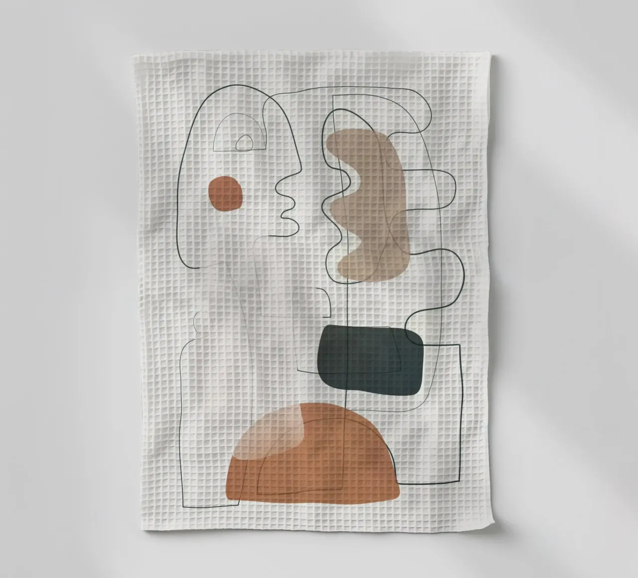 Movement Abstraction 3 torchon de Nadjaa