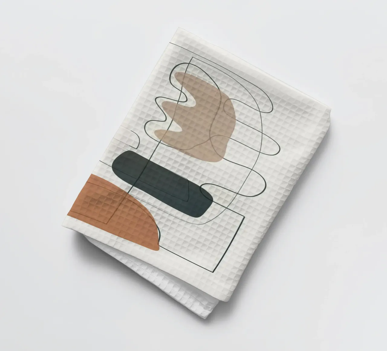 Movement Abstraction 3 torchon de Nadjaa