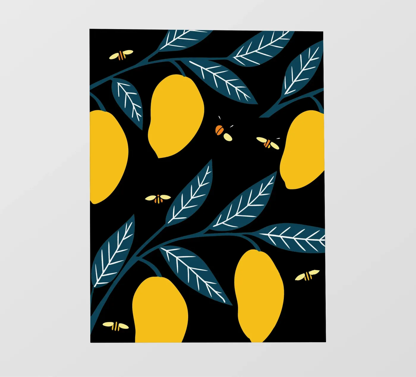 Lemons And Branches backlit folie van TODAY'S SHOP