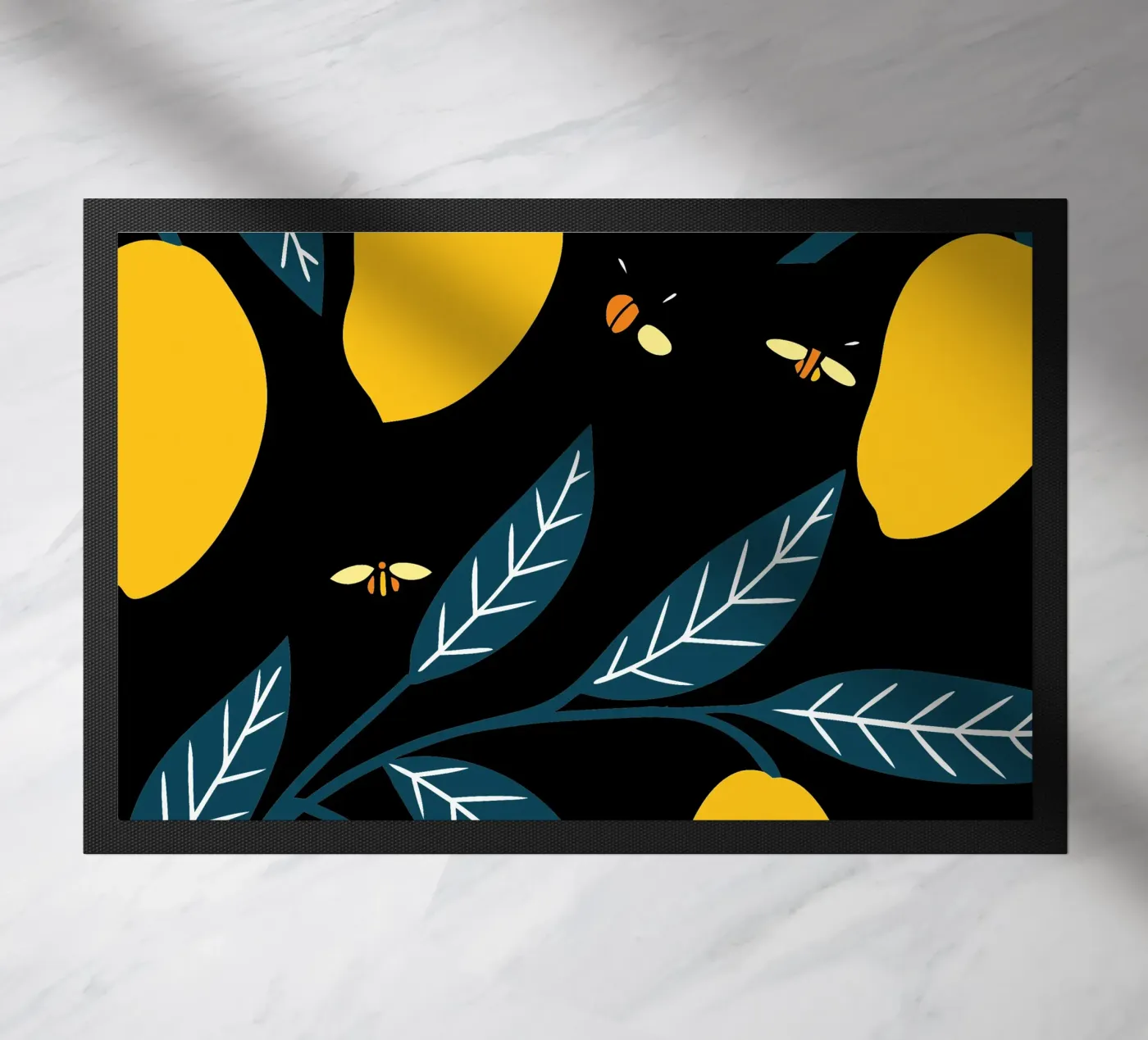 Lemons And Branches doormat by TODAY'S SHOP