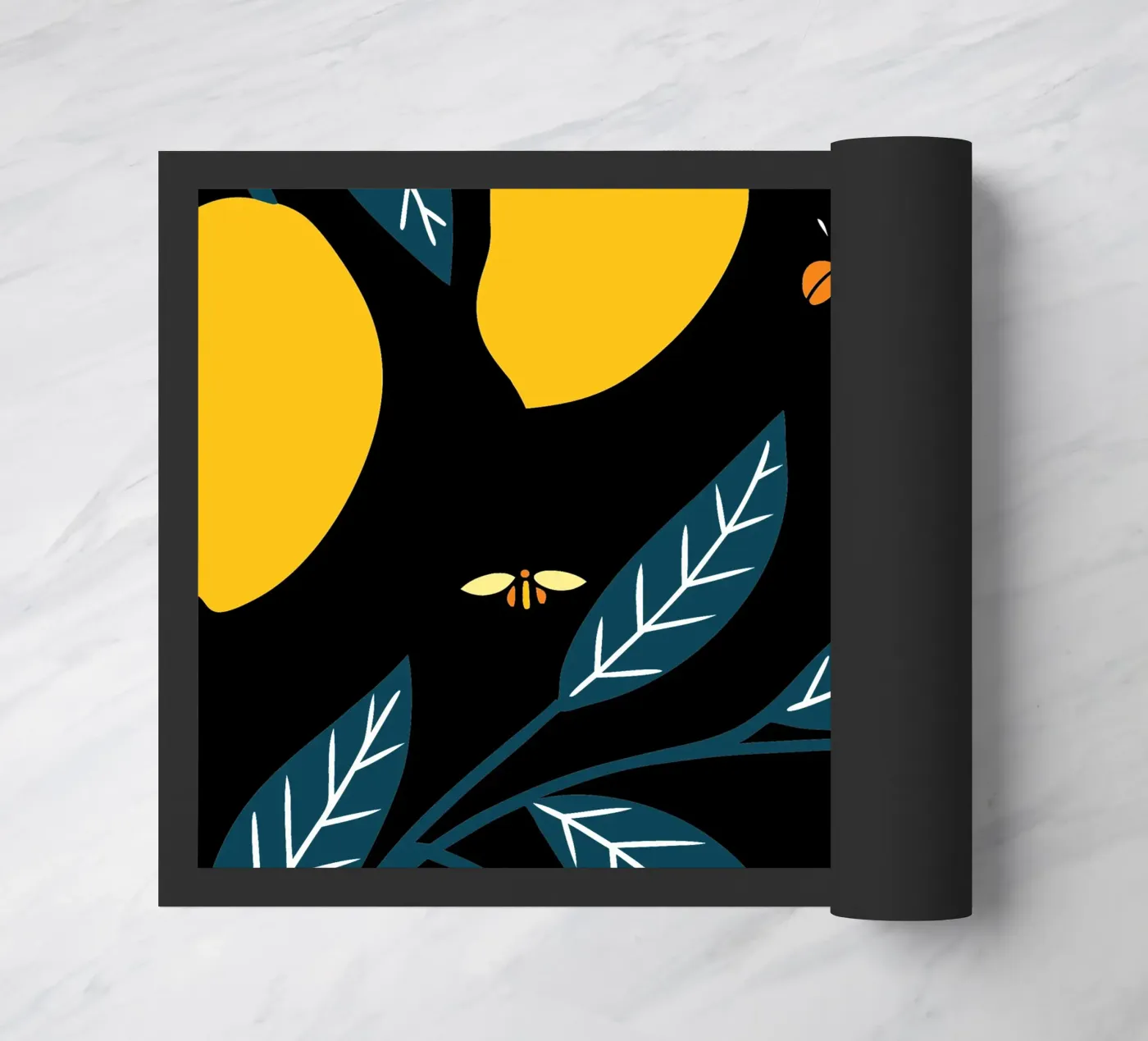 Lemons And Branches doormat by TODAY'S SHOP