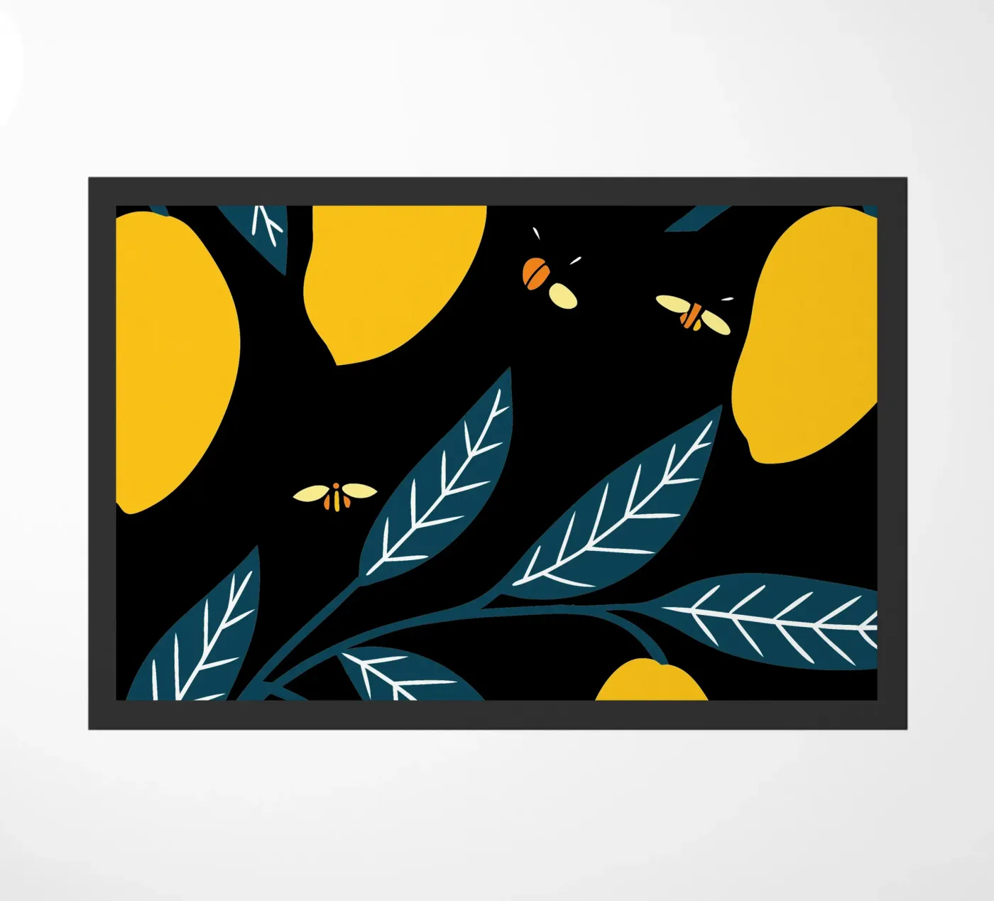 Lemons And Branches doormat by TODAY'S SHOP