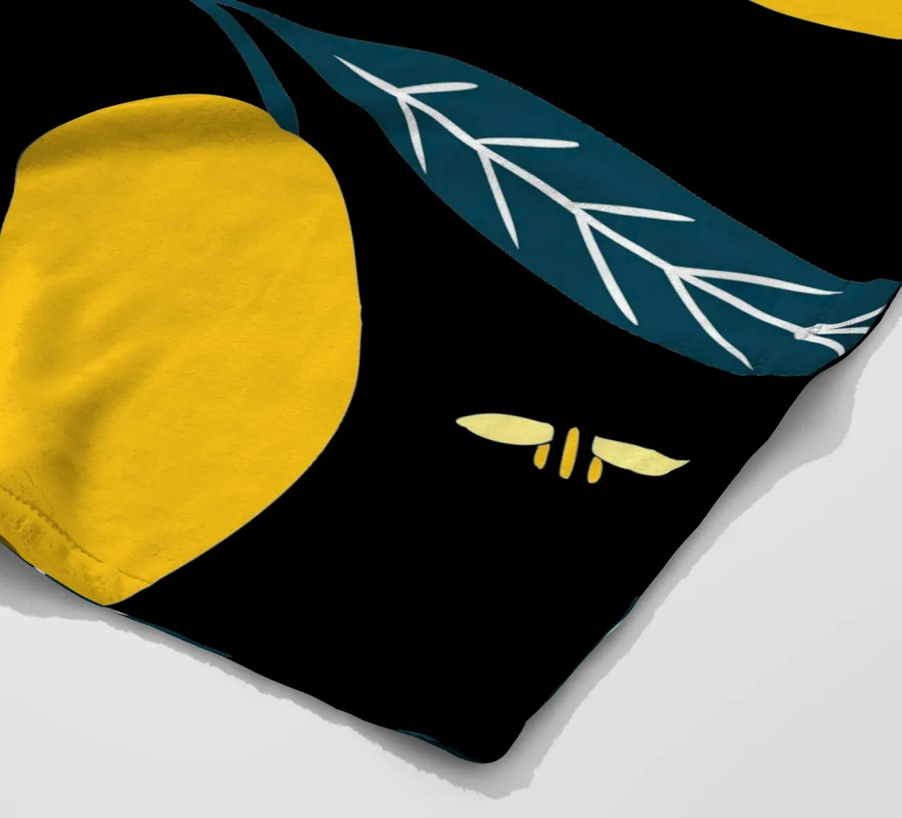Limoni e rami coperta in pile da TODAY'S SHOP