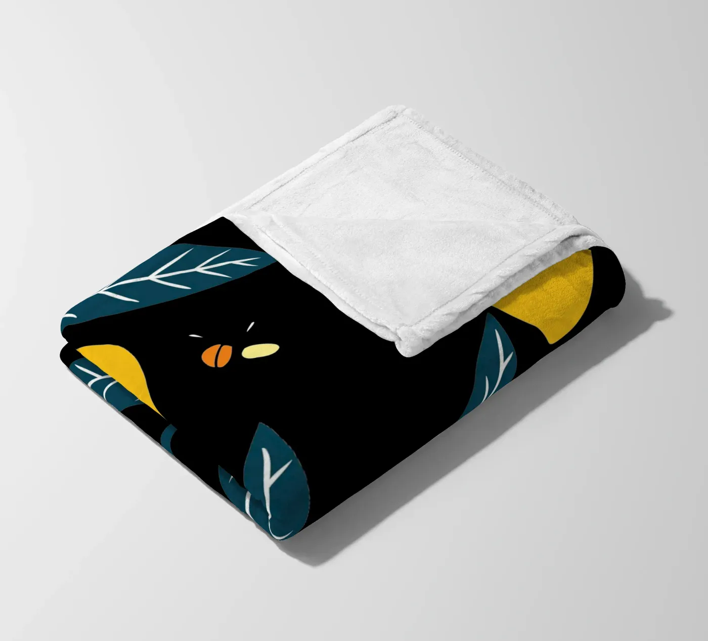 Limoni e rami coperta in pile da TODAY'S SHOP