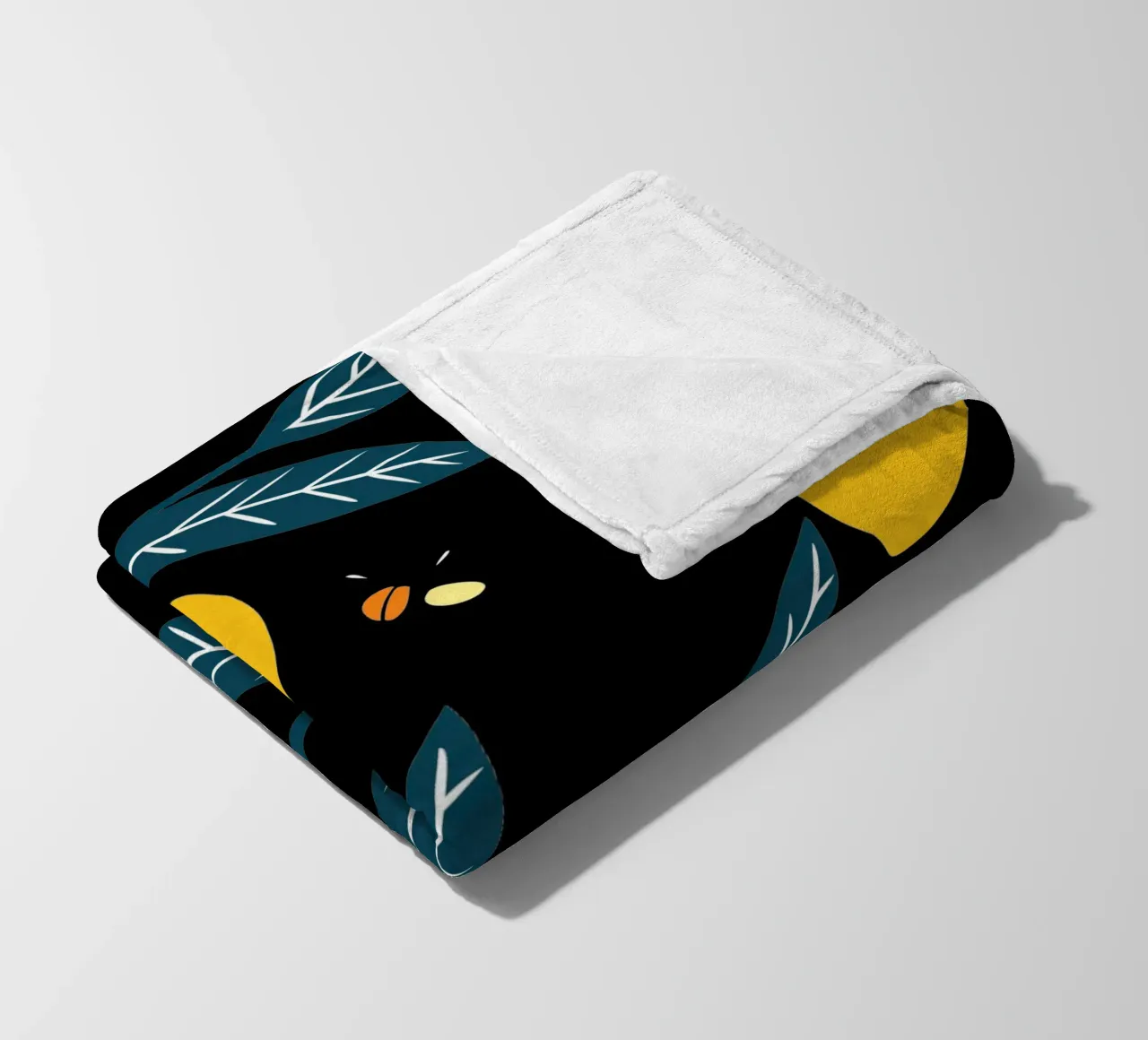 Limoni e rami coperta in pile da TODAY'S SHOP