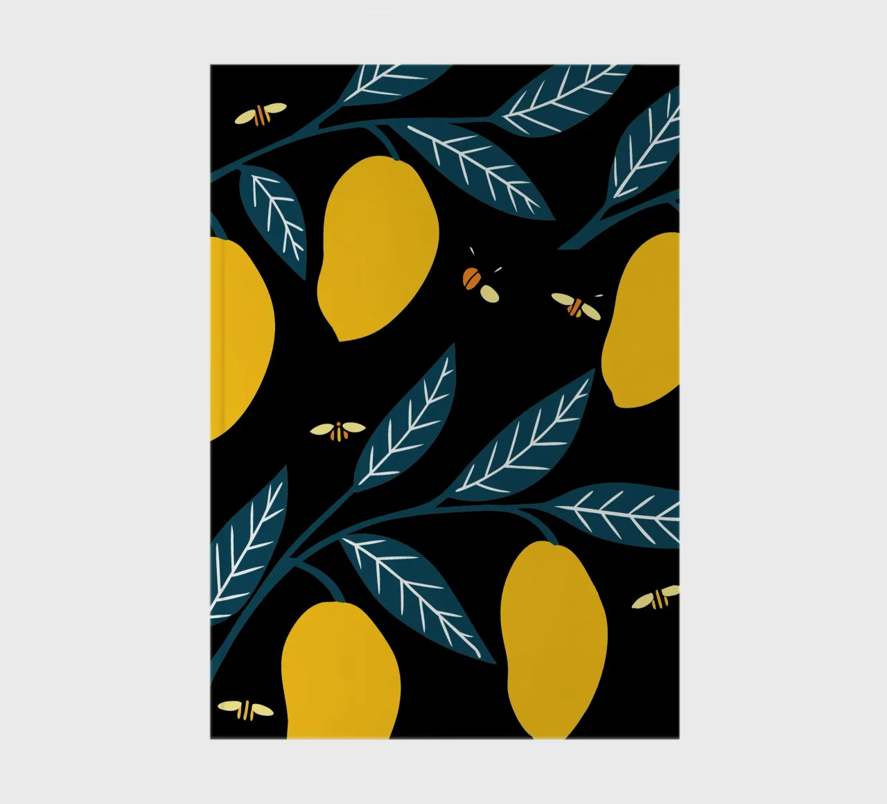 Lemons And Branches notebook by TODAY'S SHOP