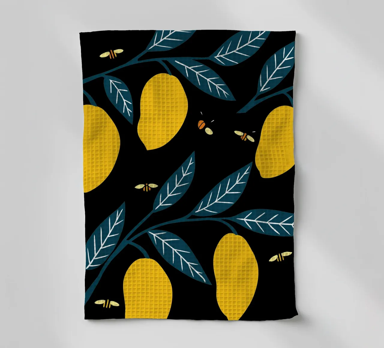 Limoni e rami canovaccio da cucina da TODAY'S SHOP