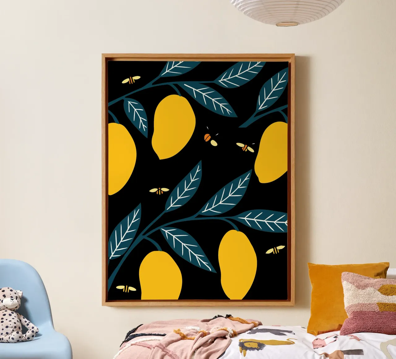 Limoni e rami tela da TODAY'S SHOP