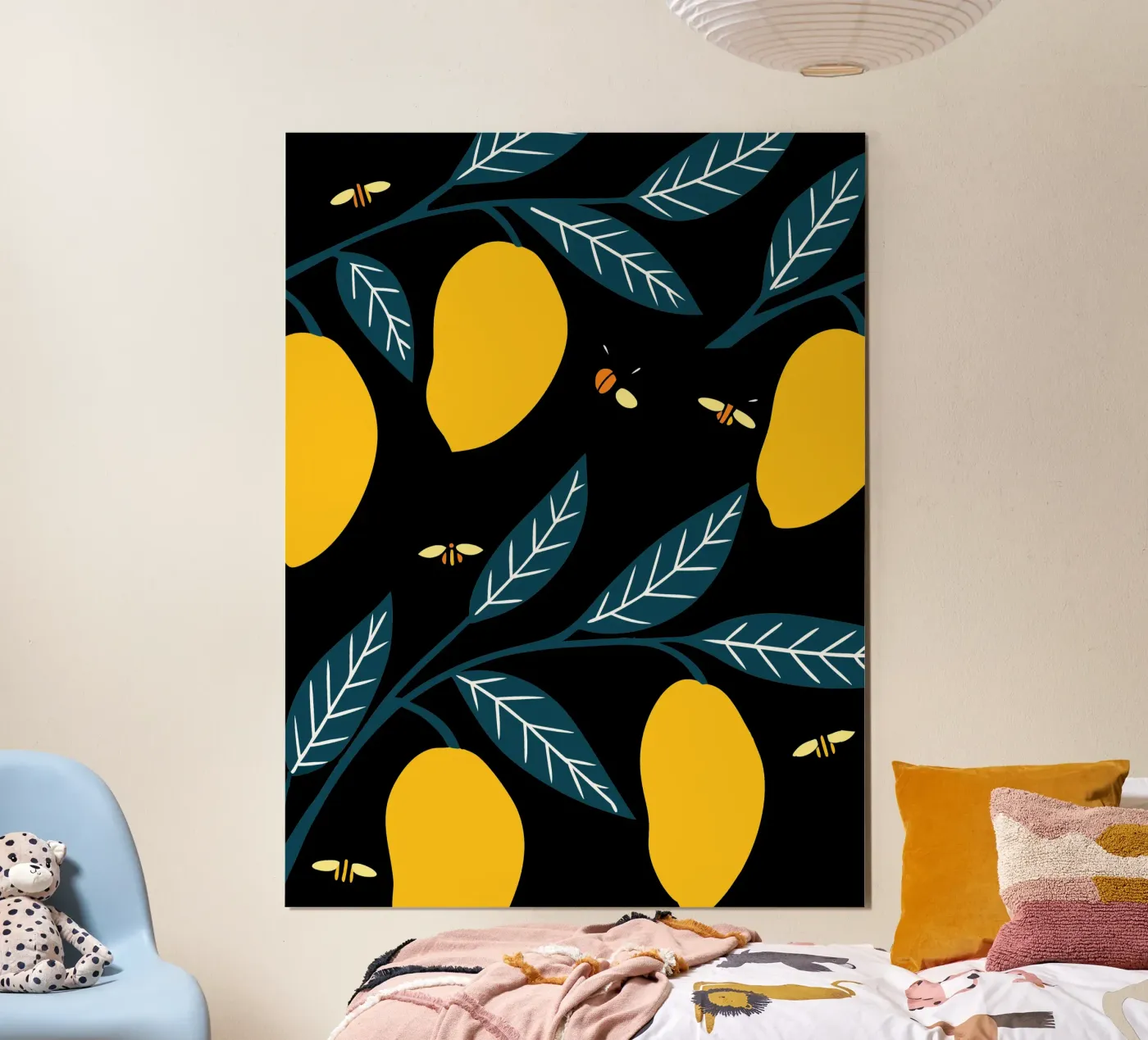 Citrons et branches poster de TODAY'S SHOP