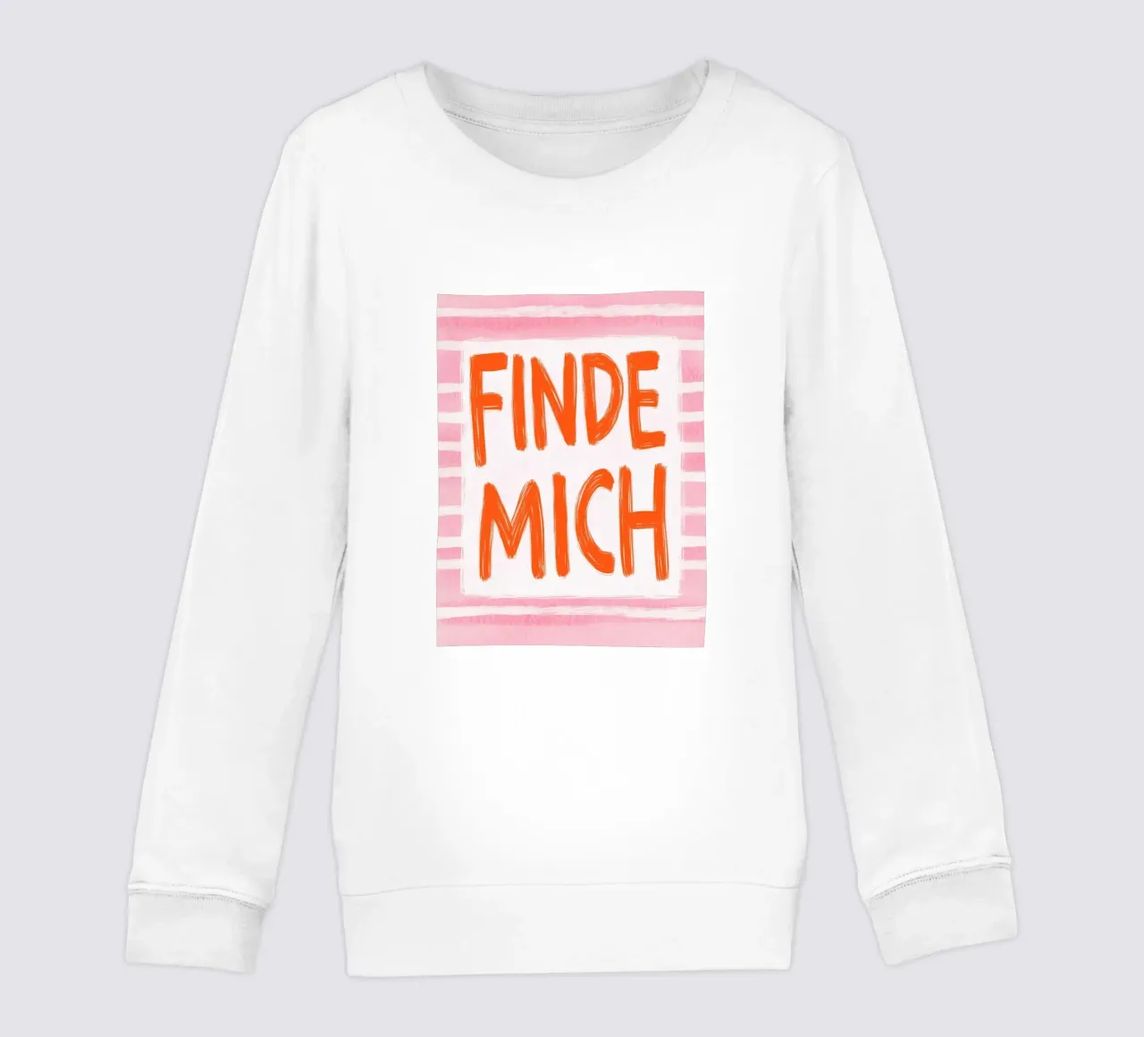 Find me forever kids sweatshirt by Carinaprint