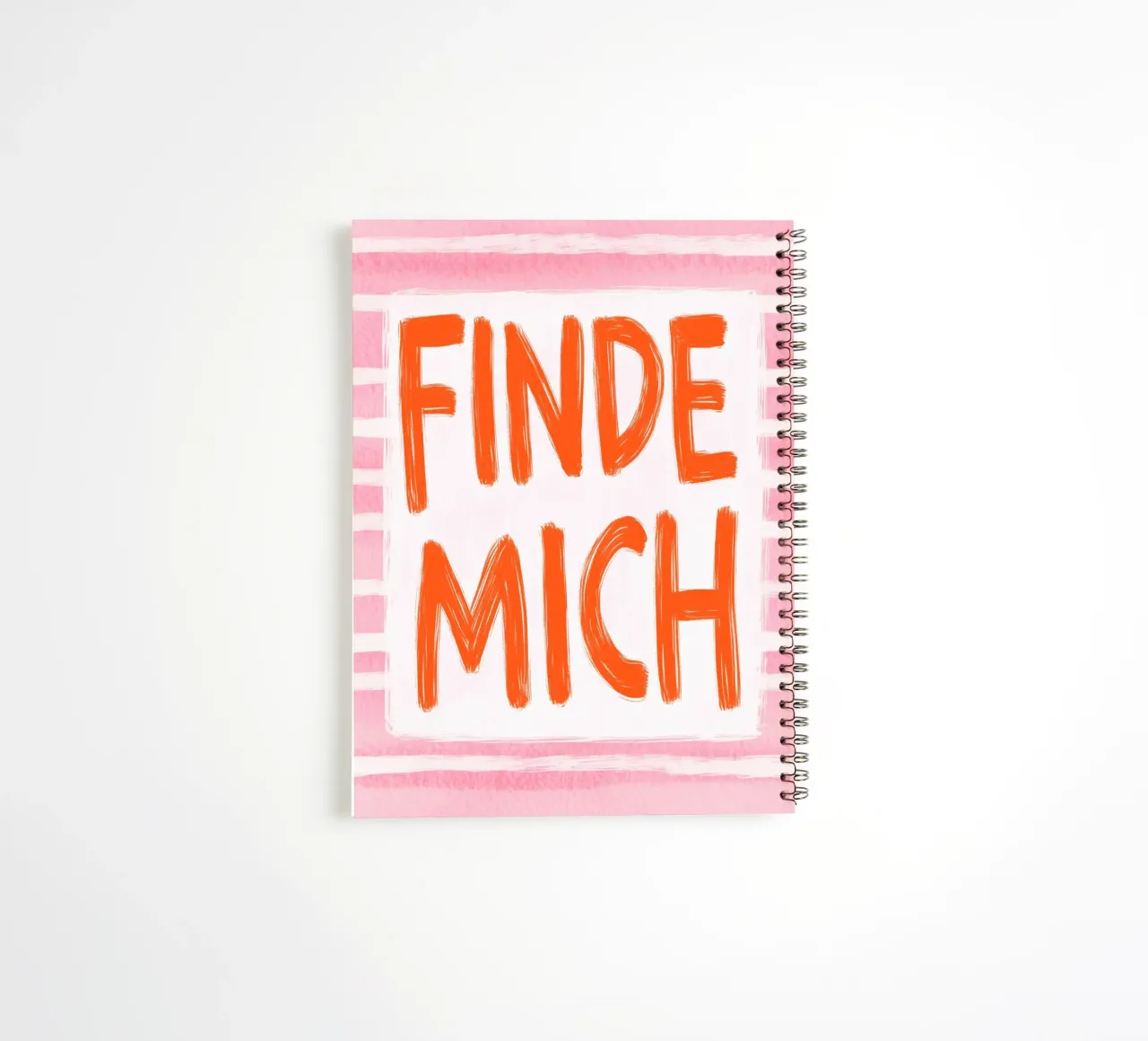 Find me forever spiral notebook by Carinaprint