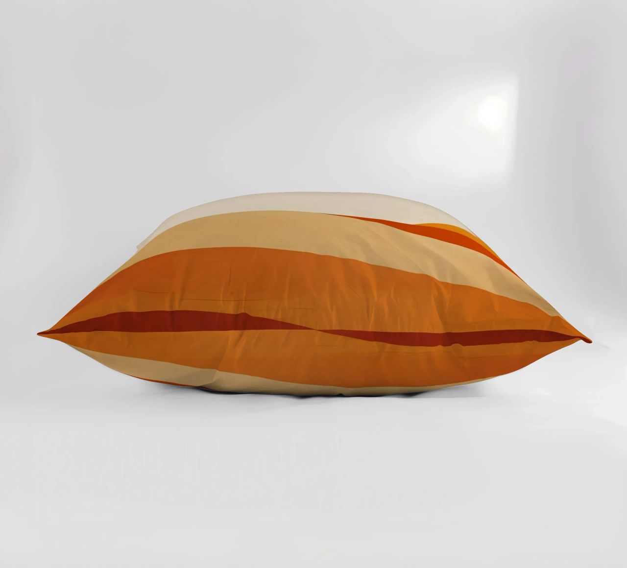 sole linee curve forme semplici geometria cuscino da Perry Kale