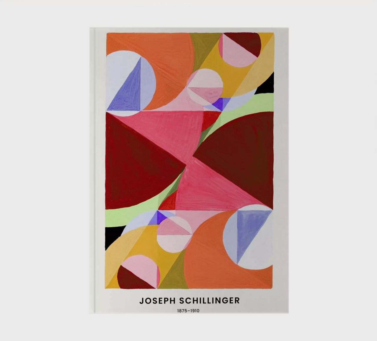 Schillinger - Area Broken by Perpendiculars notebook by Vintage by JUNIQE