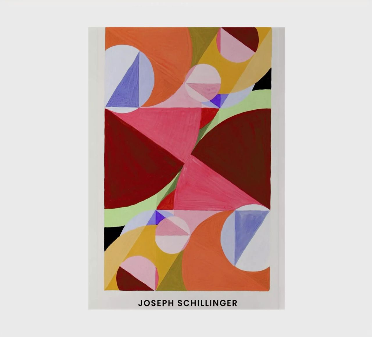 Schillinger - Area Broken by Perpendiculars notebook by Vintage by JUNIQE