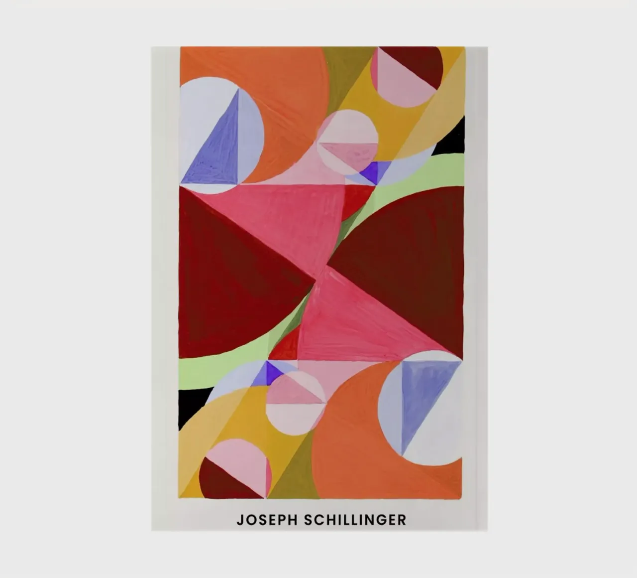 Schillinger - Area Broken by Perpendiculars notitieboek van Vintage by JUNIQE