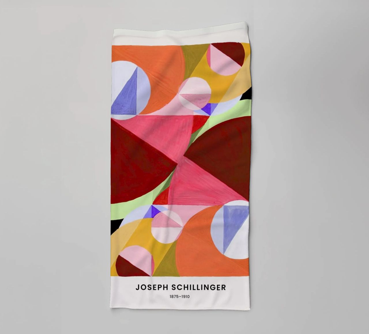 Schillinger - Area Broken by Perpendiculars Handtuch von Vintage by JUNIQE