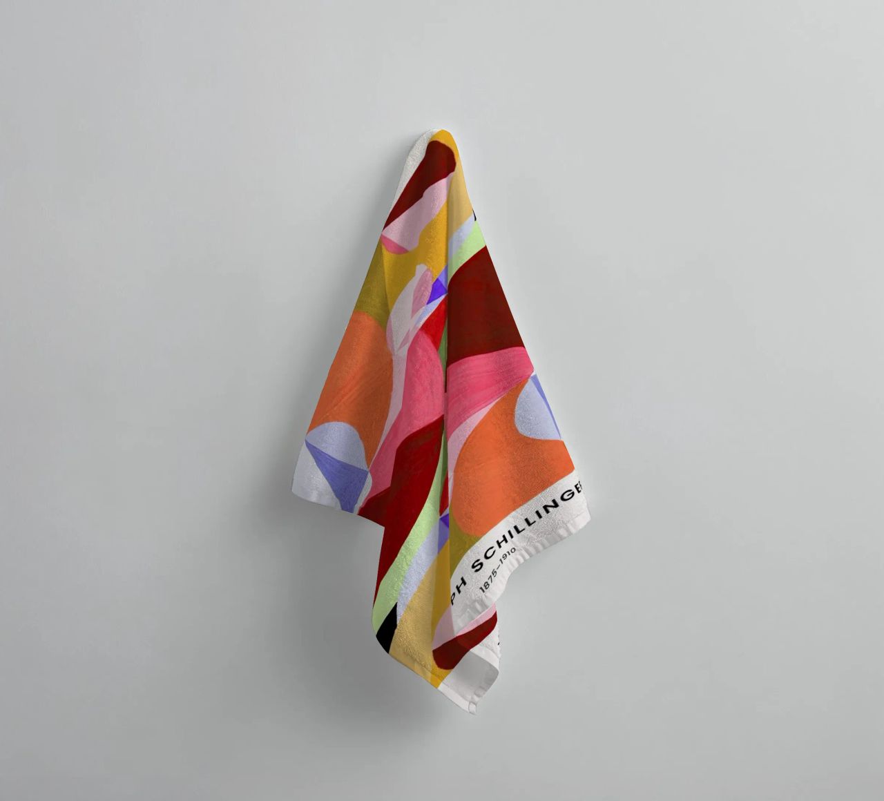 Schillinger - Area Broken by Perpendiculars Handtuch von Vintage by JUNIQE