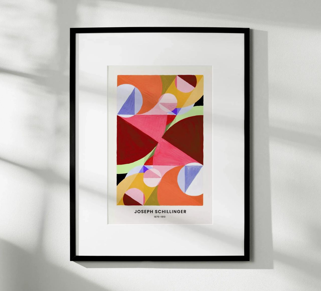 Schillinger - Area Broken by Perpendiculars Poster von Vintage by JUNIQE