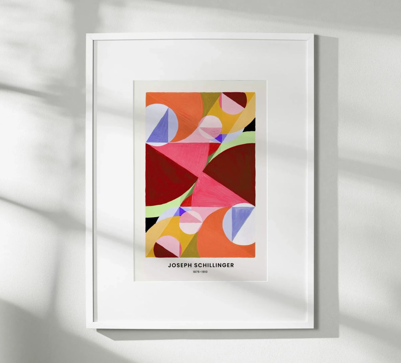 Schillinger - Area Broken by Perpendiculars Poster von Vintage by JUNIQE