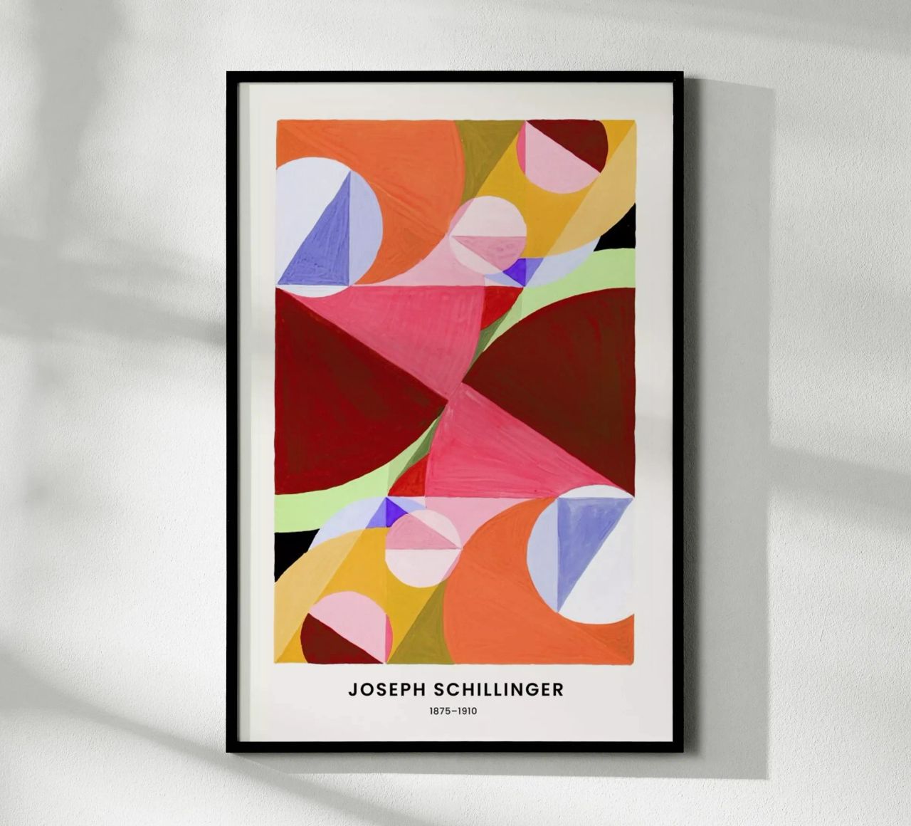 Schillinger - Area Broken by Perpendiculars Poster von Vintage by JUNIQE