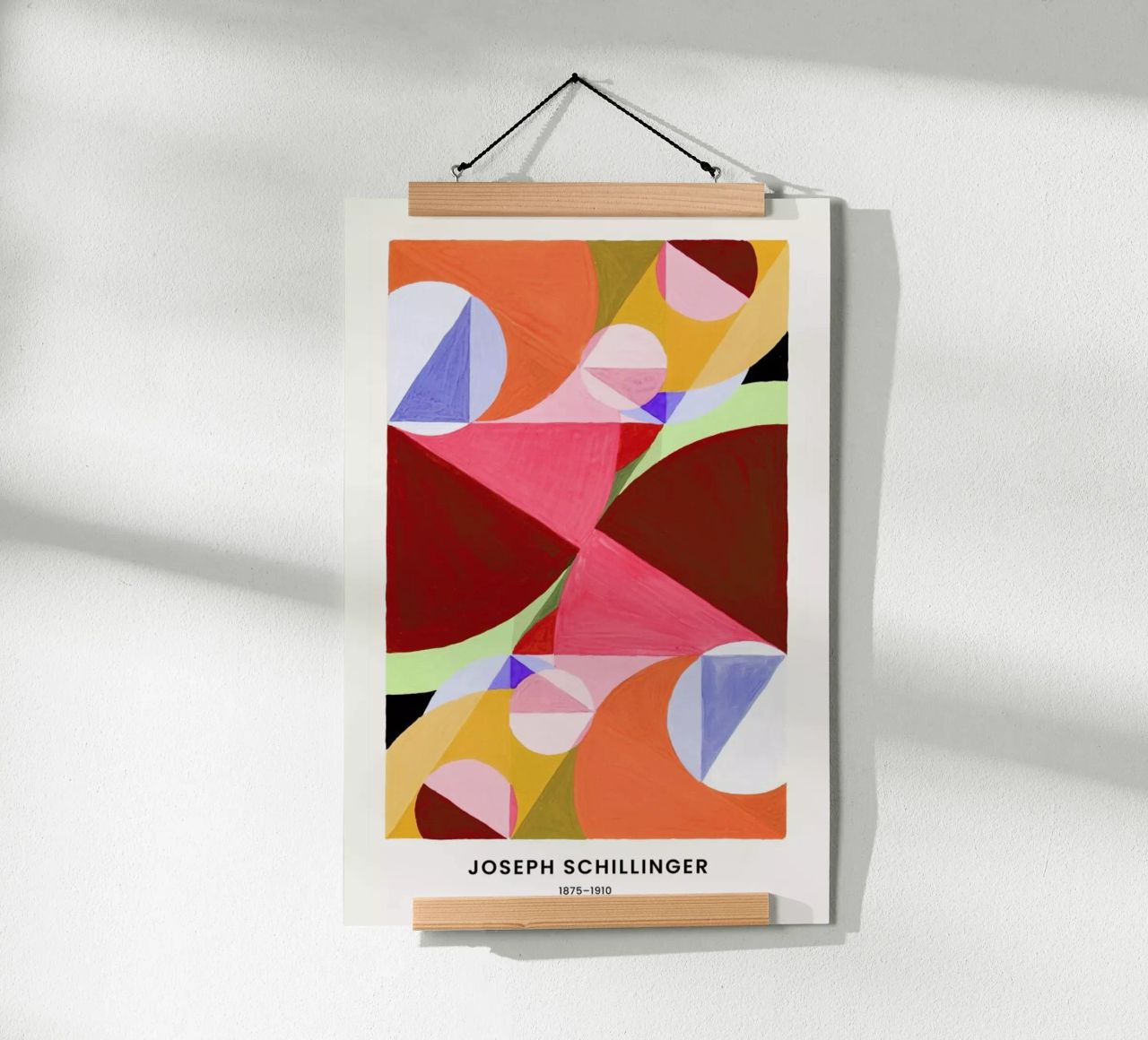 Schillinger - Area Broken by Perpendiculars Poster von Vintage by JUNIQE