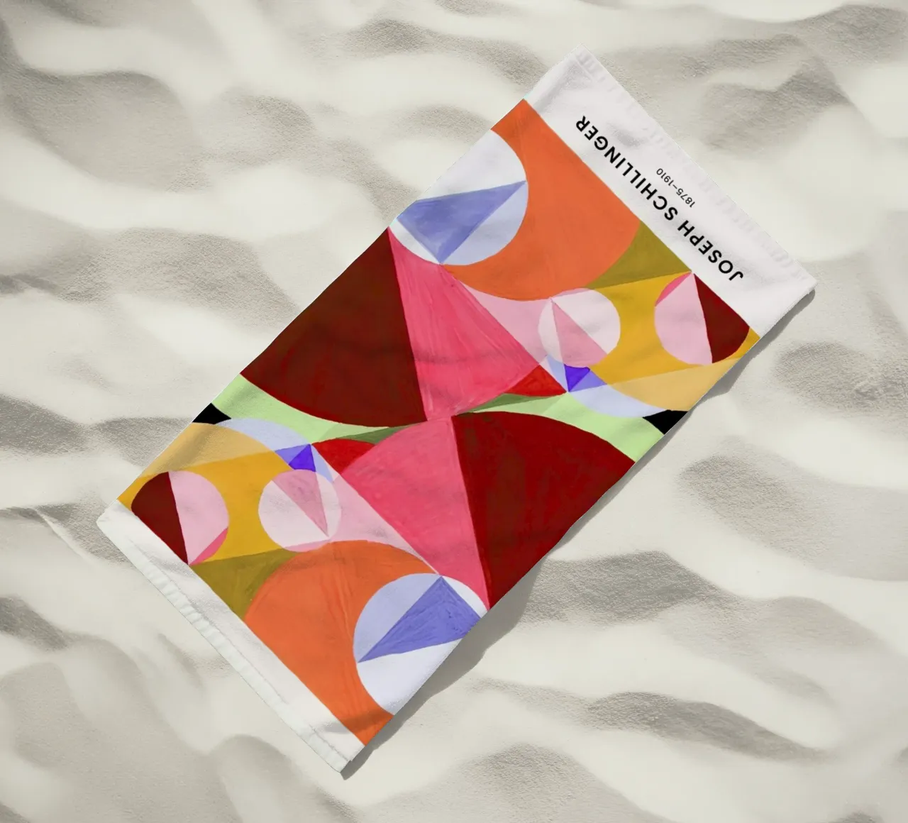Schillinger - Area Broken by Perpendiculars telo mare da Vintage by JUNIQE