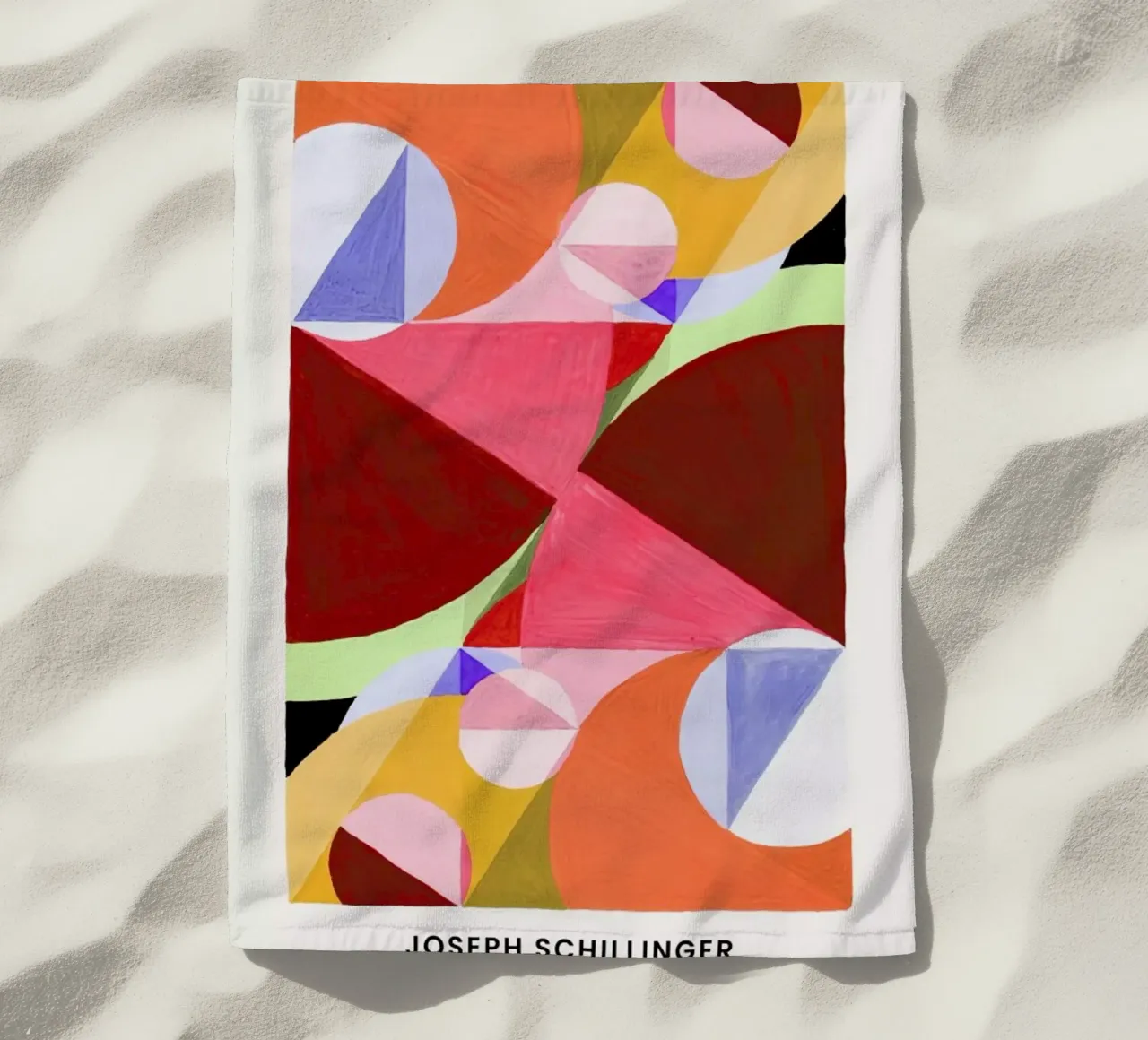 Schillinger - Area Broken by Perpendiculars telo mare da Vintage by JUNIQE