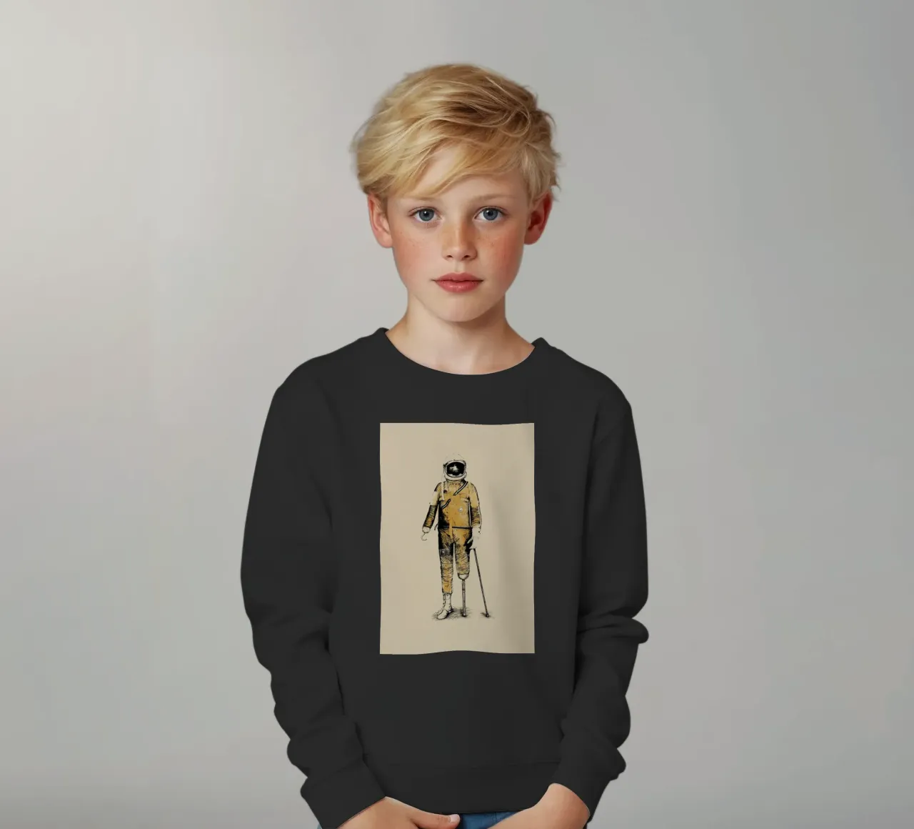 Astropirate felpa bambino da Florent Bodart