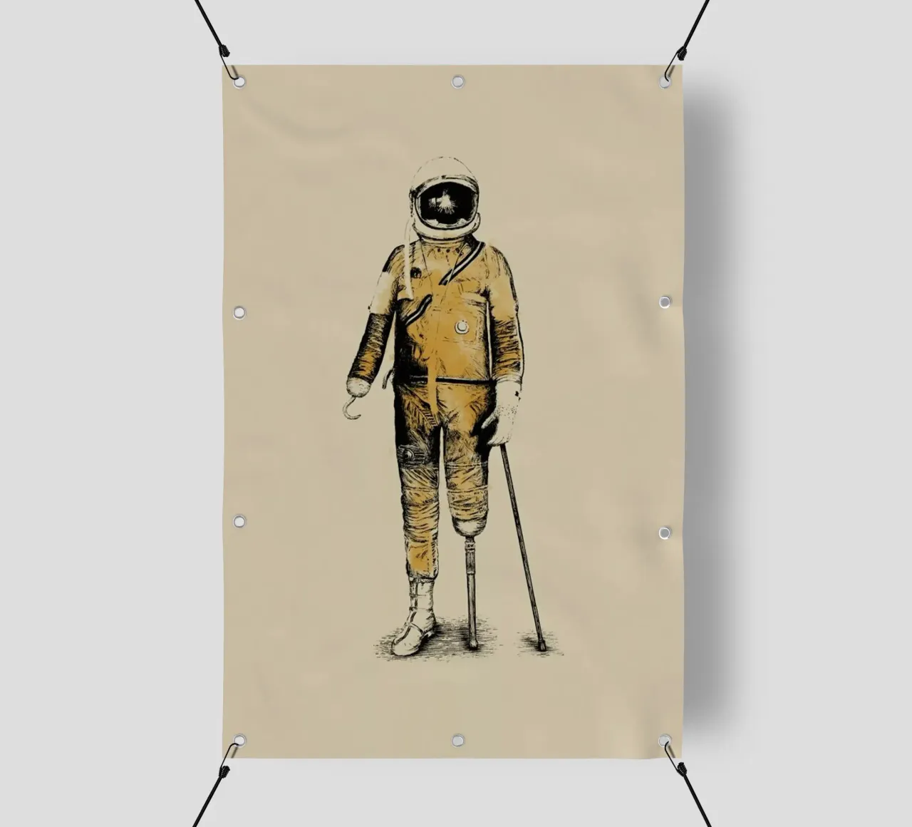 Astropirate telo in pvc da Florent Bodart