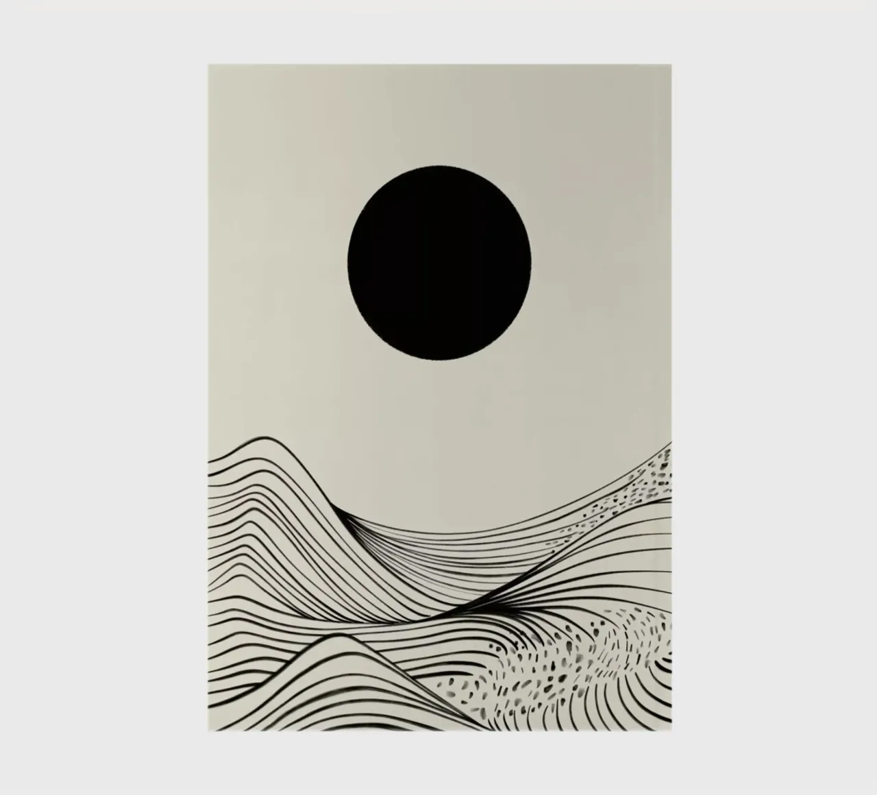 Above the Waves notebook by Graphite