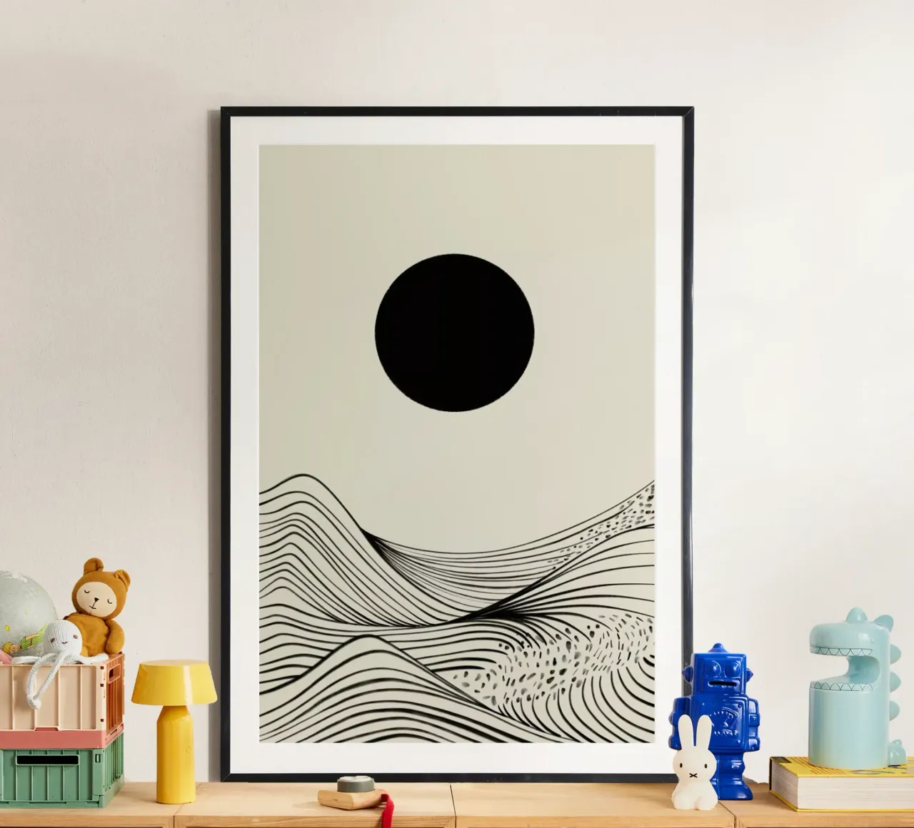 Above the Waves poster da Graphite