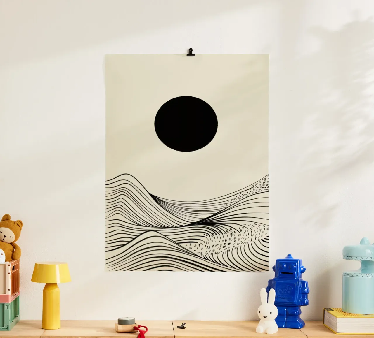 Above the Waves carta hahnemühle da Graphite