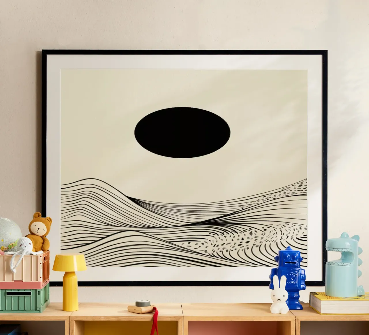 Above the Waves poster da Graphite