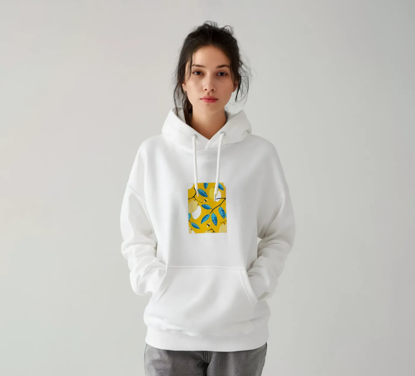 Lemon And Bees hoodie by TODAY'S SHOP