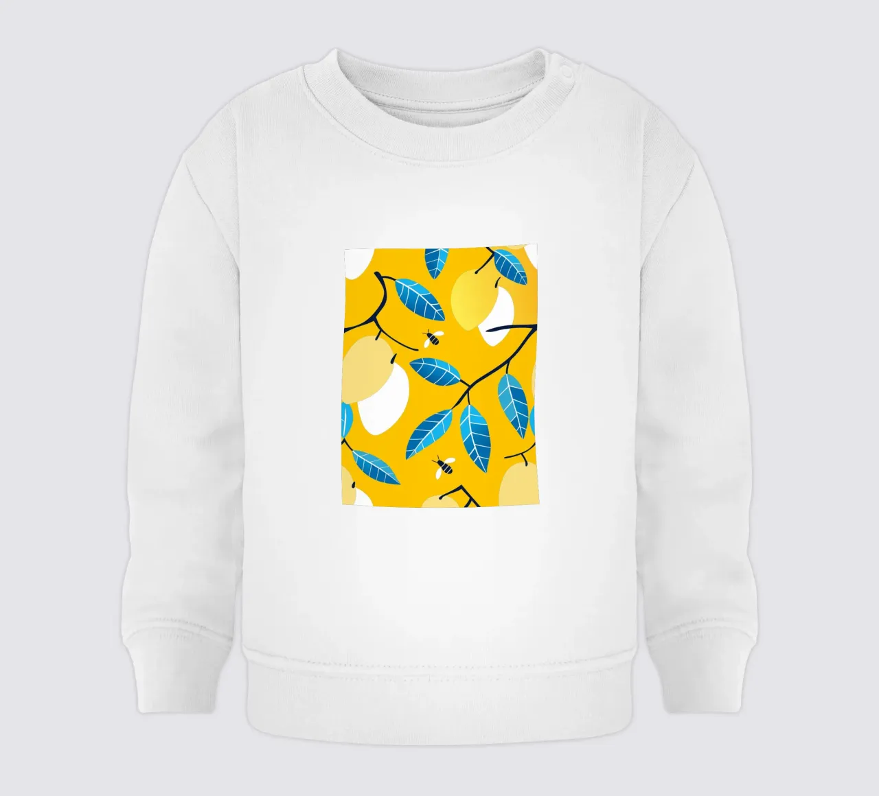 Limone e api felpa neonato da TODAY'S SHOP