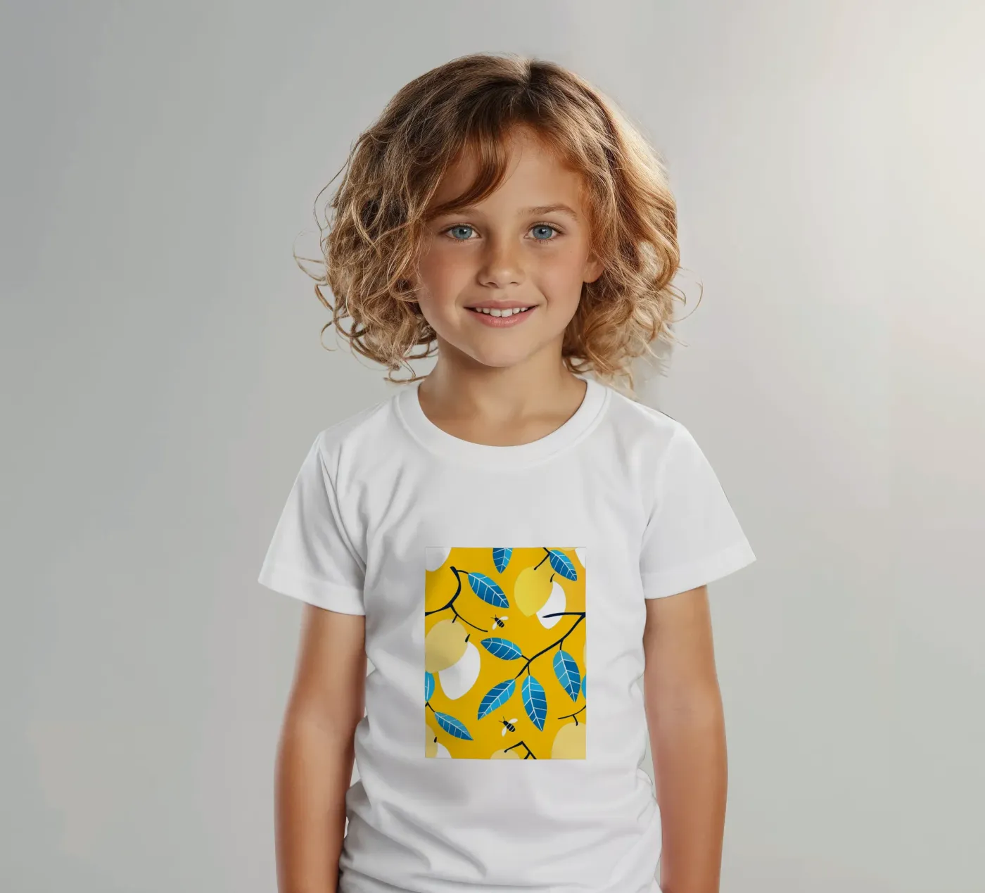 Lemon And Bees Kinder T-Shirt von TODAY'S SHOP