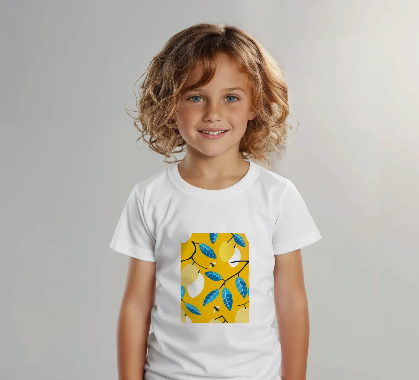 Lemon And Bees Kinder T-Shirt von TODAY'S SHOP