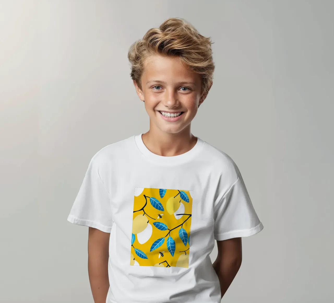 Limone e api t-shirt bambini da TODAY'S SHOP